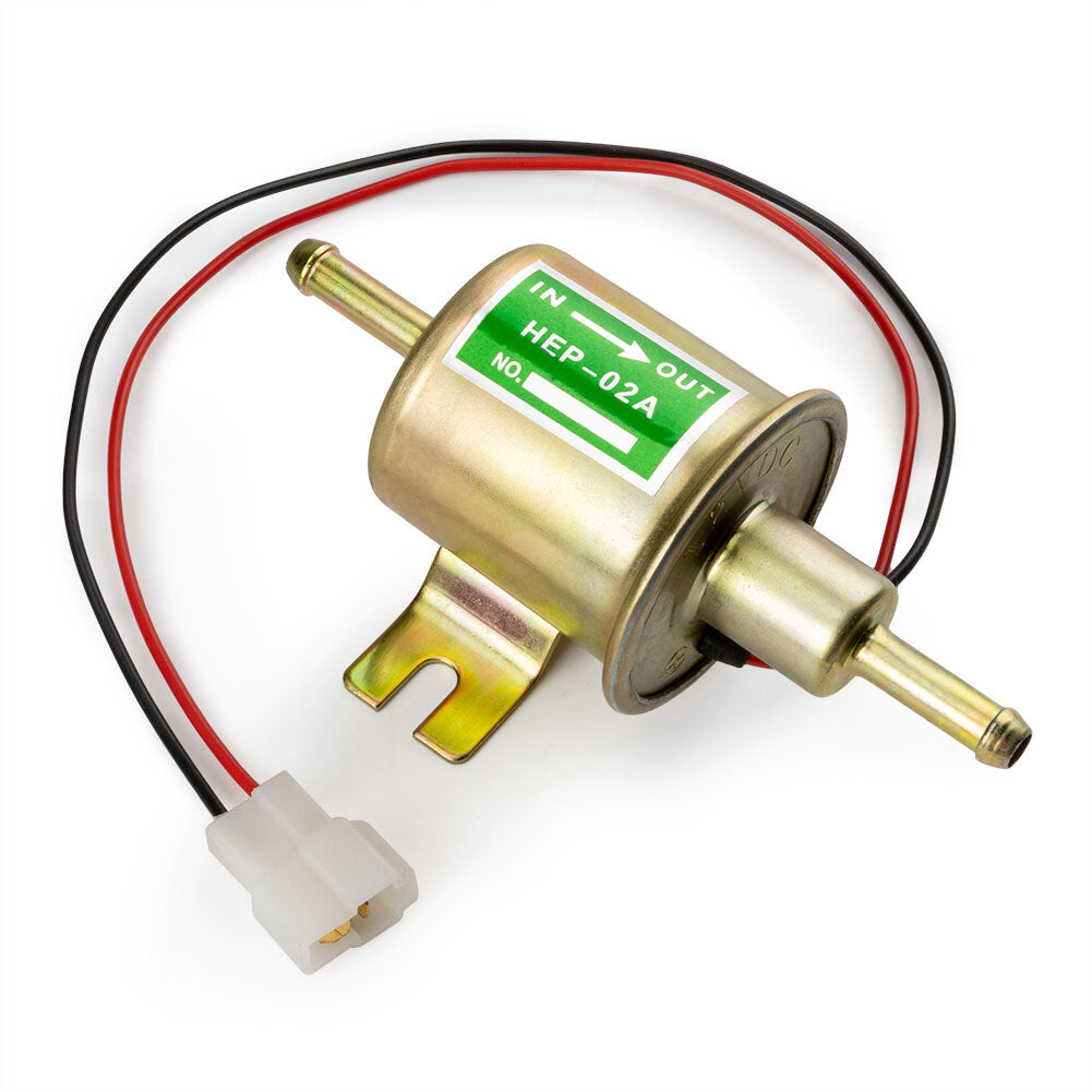 Universal Electric Fuel Pump HEP-02A 4-7PSI 12V Inline Low Pressure Gas Diesel