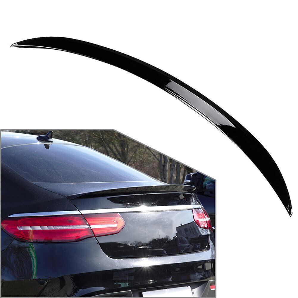 Rear Tail Wing Trunk Spoiler Fit for Mercedes-Benz GLE Coupe C292 2015-2019 Black