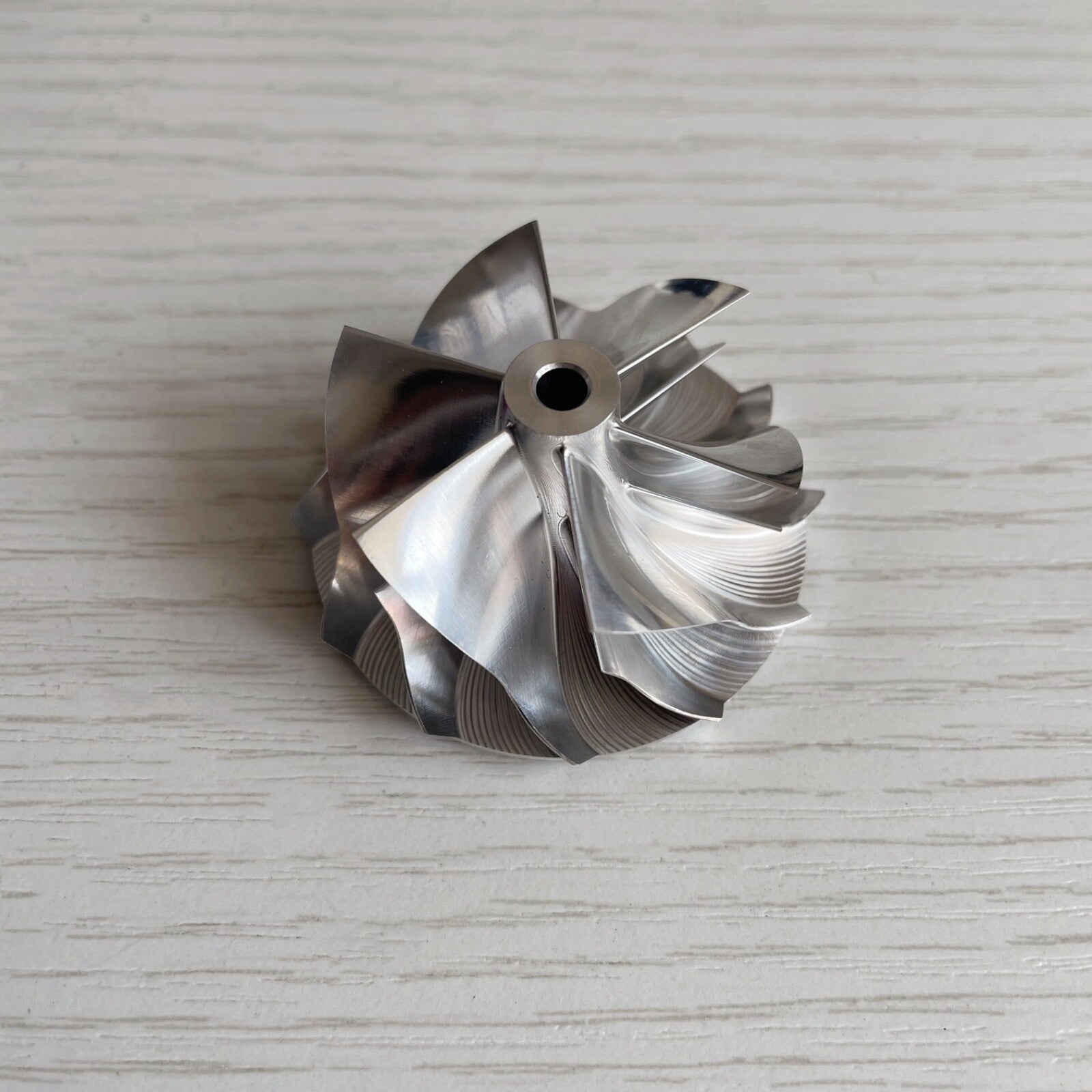 TD03 39.10/46.00 mm 6+6 Blade Performance Turbocharger Billet Compressor Wheel