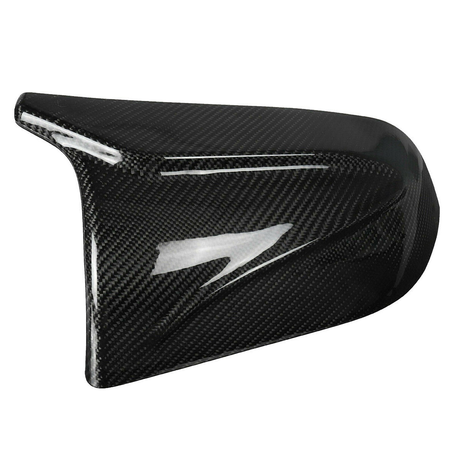 For 2017-2021 for TESLA MODEL 3 Carbon Fiber Side View Mirror Cover Caps Replace AT