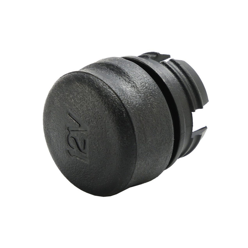 Power Outlet Cigarette Lighter 12V Socket Cover Cap for 2003-2004 Marauder Black