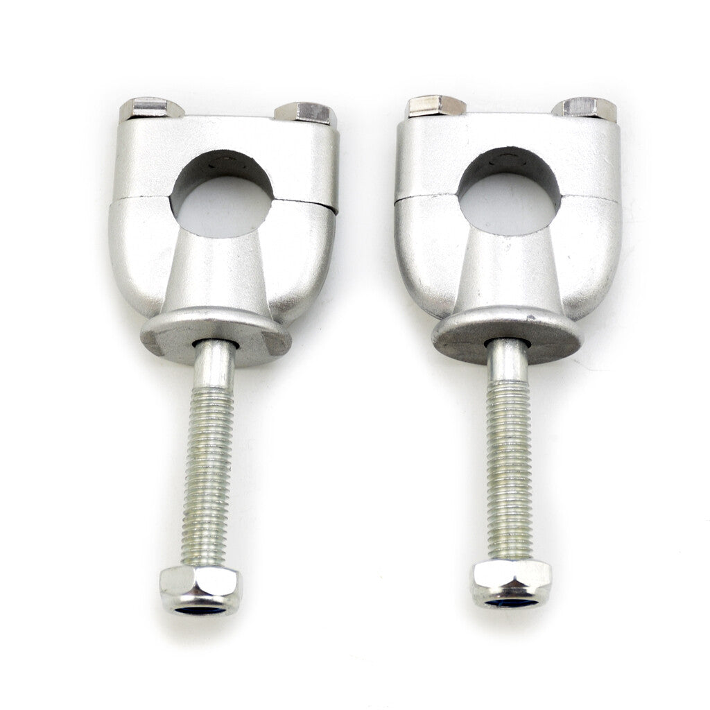 Motorcycle Handlebar Risers Mount Clamps 22mm 7/8 Dirt Pit Bike ATV Scooter