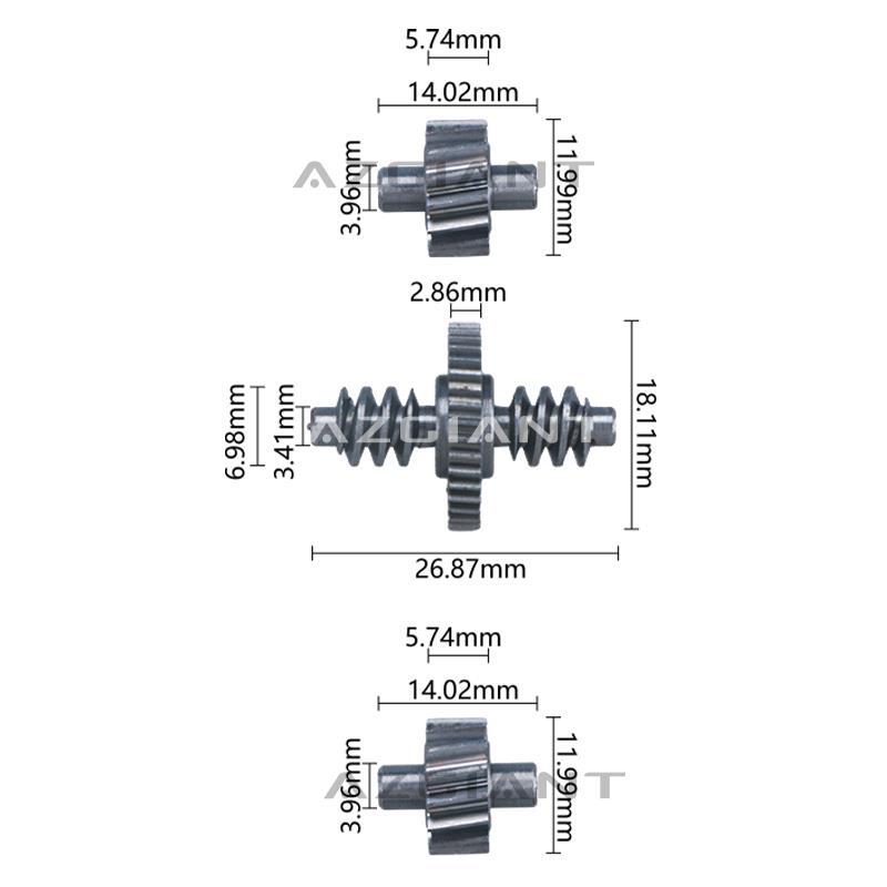 Side mirror folding motor gears are compatible with for Land Rover for Range Rover Evoque L538/L405