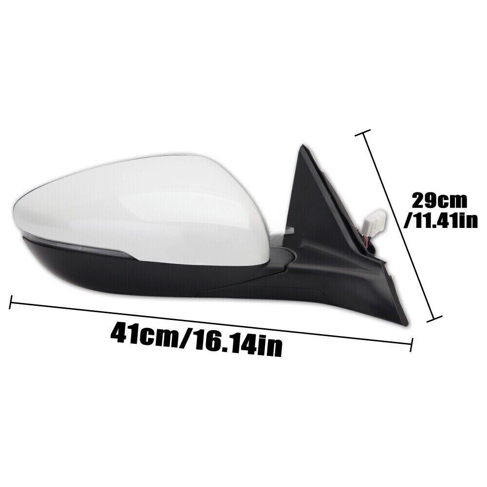 for Honda Accord 2018-2022 Right Side Mirror Heated 8Pin W/Signal Lamp Electric