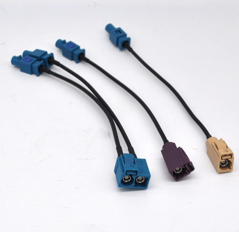 for BMW Mulf / Tcu On Combox Retrofit Antenna Adapter Plug Cable set of 3