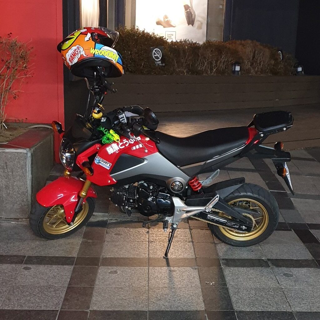 MSX125 M3 Motorcycle fender cover fairing kit for HONDA MSX MSX125 GROM125