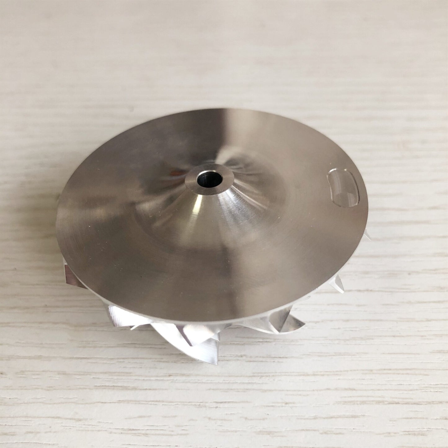 GT15-25 49.15/63.00mm 7+7 Blade High-Performance Billet Compressor Wheel