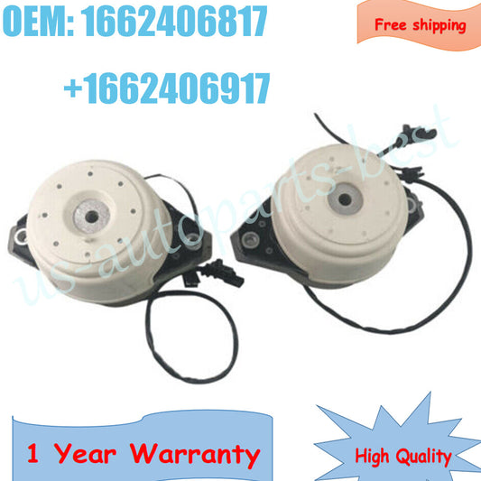 1 Pair Engine Mount LeftRight for Mercedes-Benz W166 X166 GL350 ML350