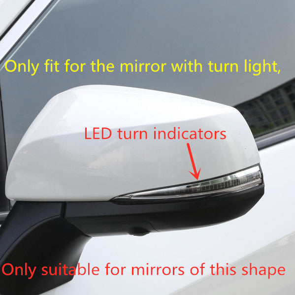 for Toyota Tacoma 2016-2022 Carbon Fiber Side Mirrors Rearview Trim Cover