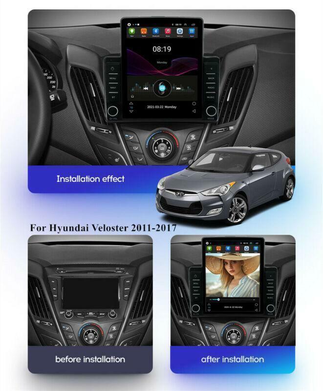 NAVIGATION GPS for HYUNDAI for VELOSTER For 2011-2017 BT-Stereo Radio 9.5 Android 10.1