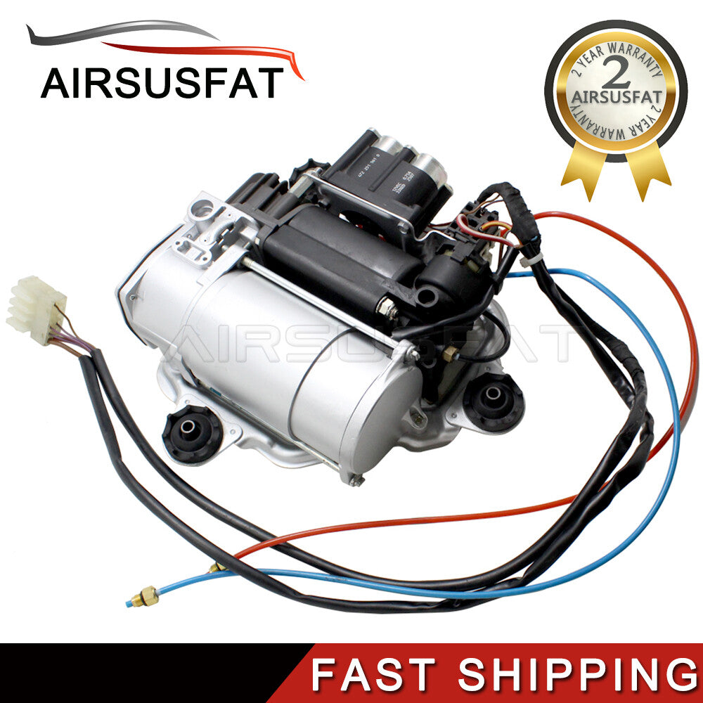 for BMW X5 E53 E65 E66 E39 2Corner Air Suspension Compressor Pump+Valve Block