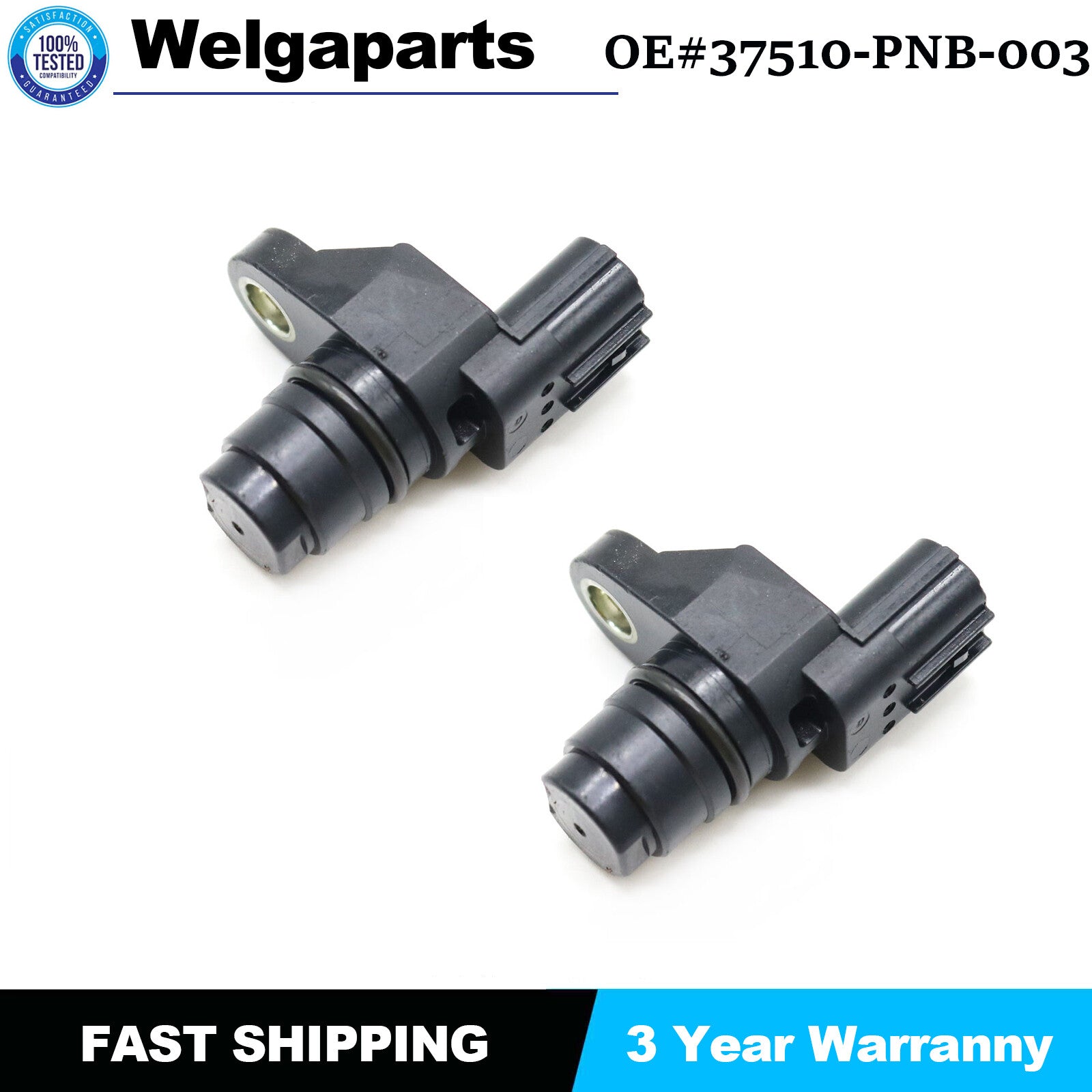 2x for Honda for Civic Accord Element CRV for RDX Camshaft Position Sensor 37510-PNB-003