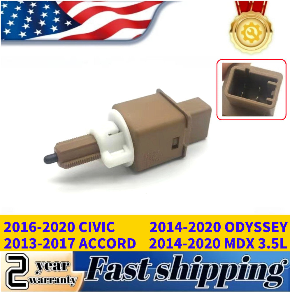 Brake light switch compatible with for Honda for Civic , Accord 2014 - 2020, and for Acura MDX 36750-T2A-A01