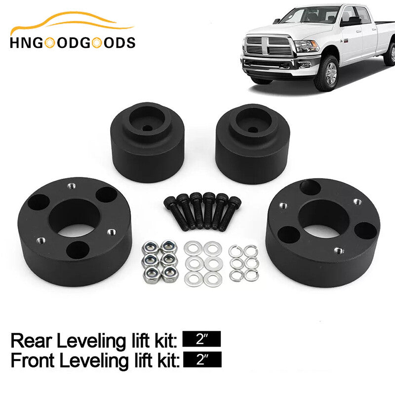 2-inch front + 2-inch rear full lift and leveling kit for Dodge for Ram 1500 4WD 2009-2025