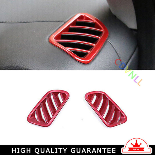 Instrument LR Air Outlet Vent Cover Trim for Kia K3 Forte 2019-22 Bright Red