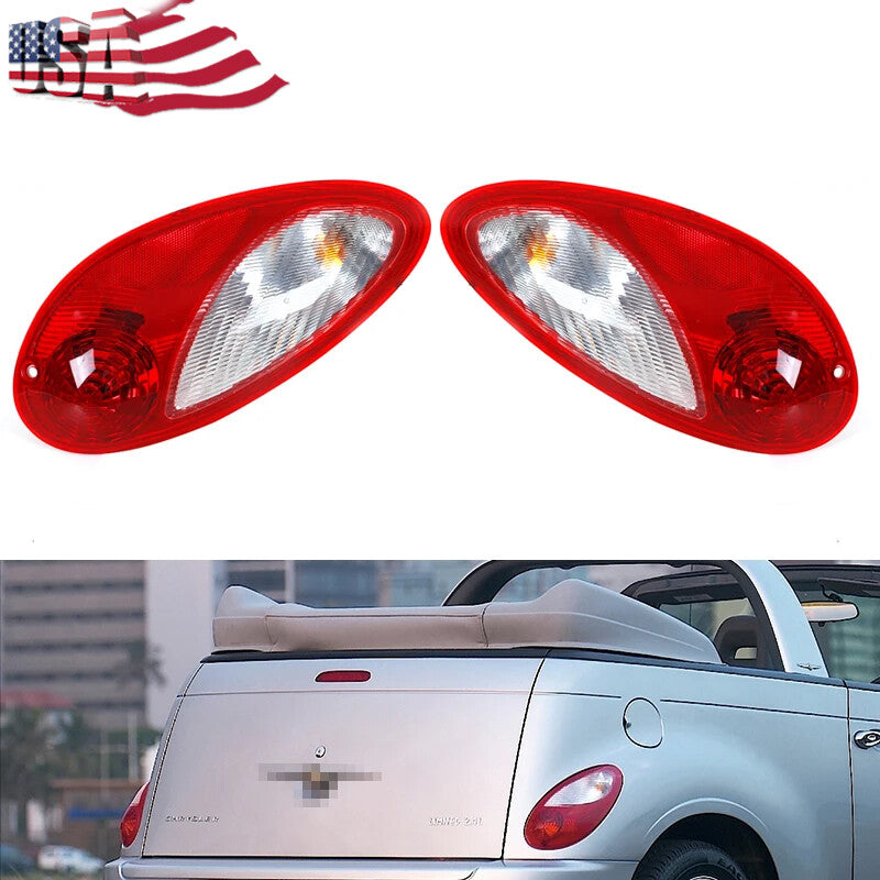 Taillights (dual set, left and right) are suitable for 06-10 for Chrysler PT Cruiser.