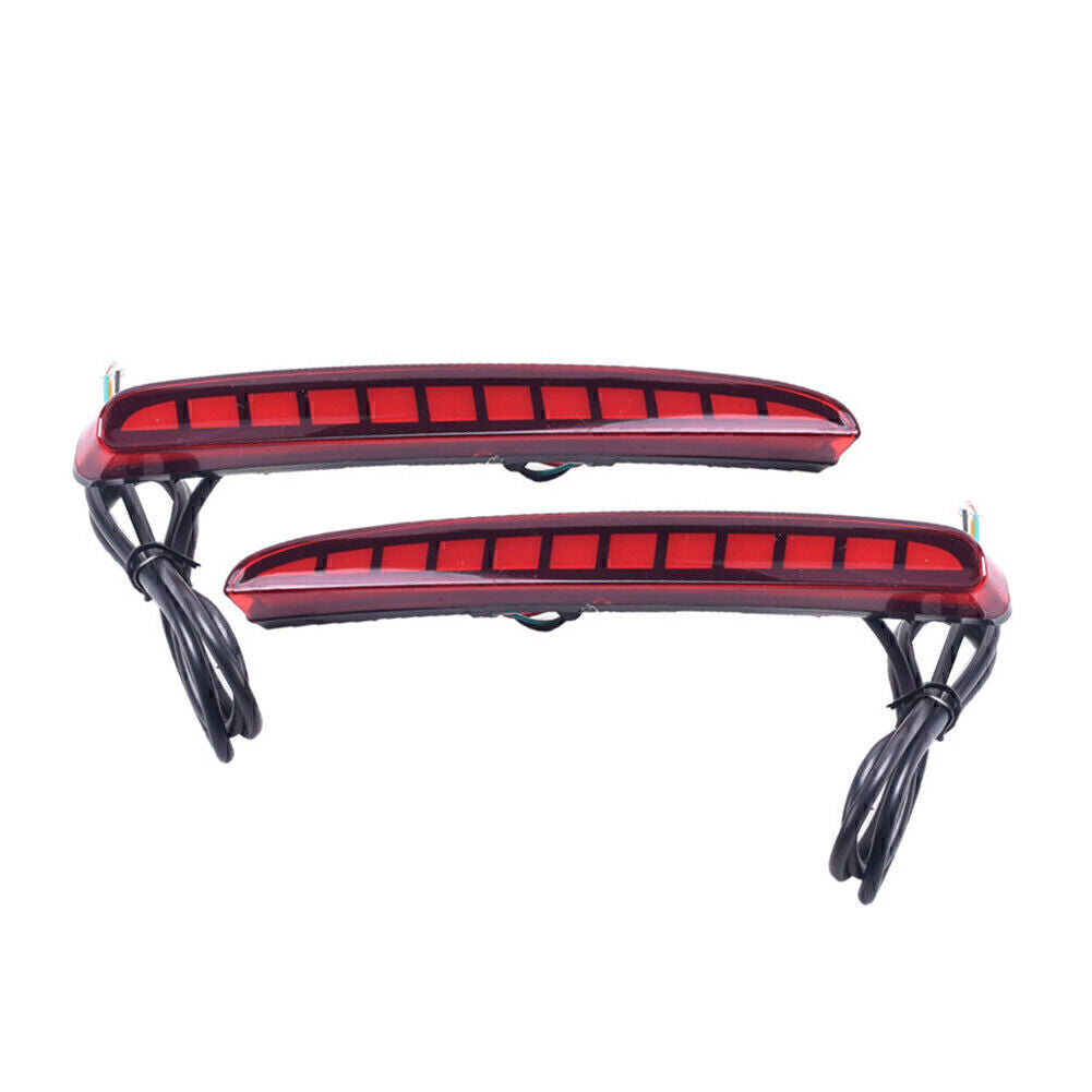 LED Brake Light Rear Bumper Reflector Driving Fog Lamp Fit for Honda for Civic Hatchback