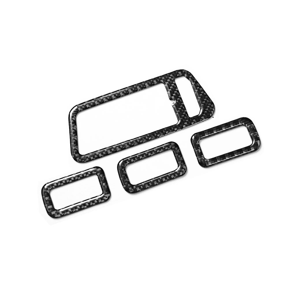 Carbon Fibre Window Control Switch Trim for VW for Golf MK7 2013-2019