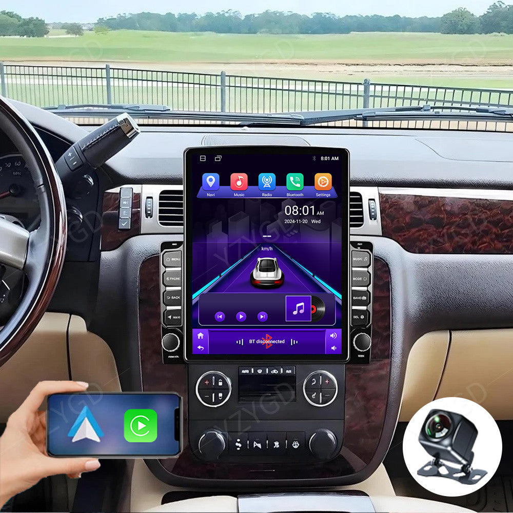 Android Carplay Car Stereo Radio for Chevrolet Suburban 2007-2014 GPS Screen FM