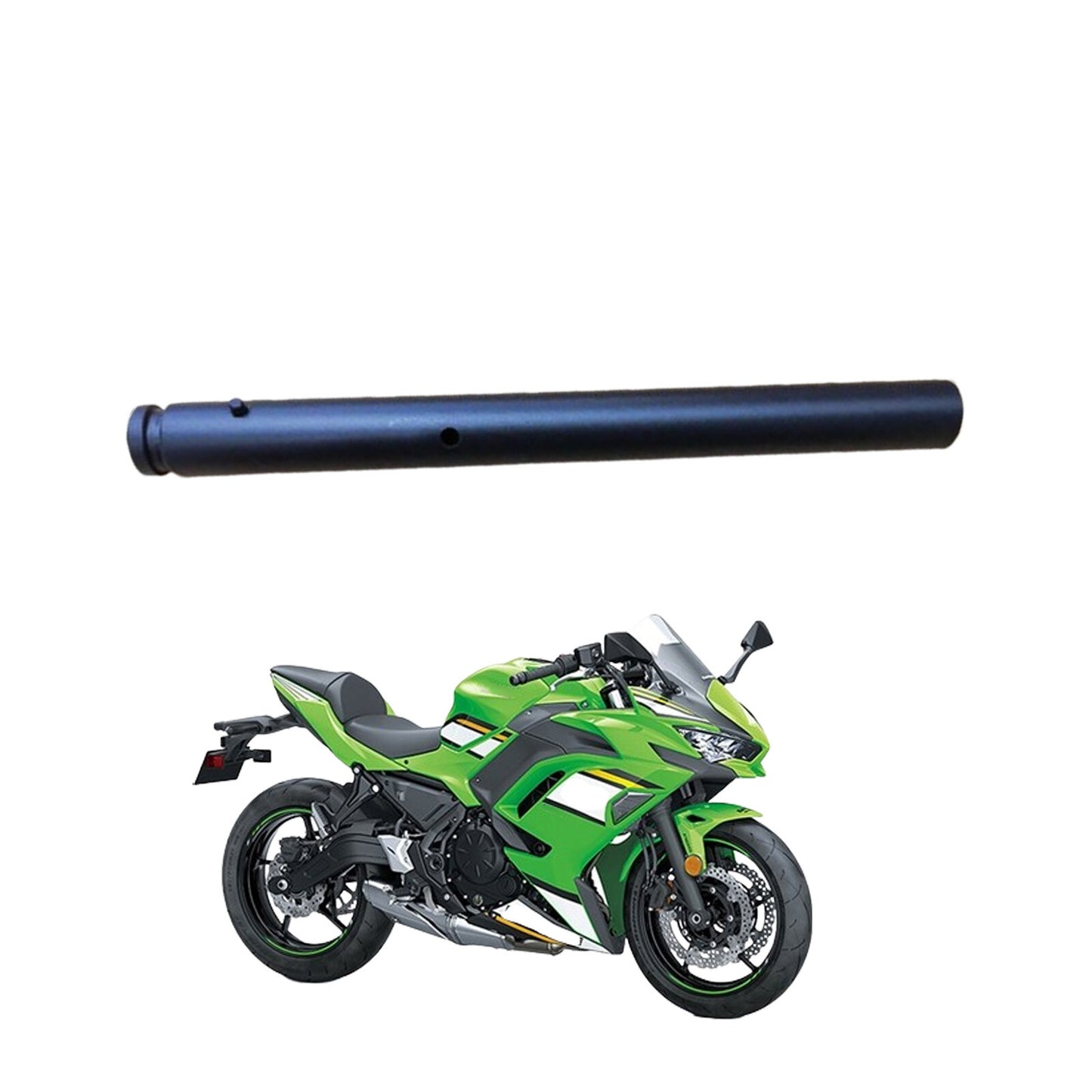 for Kawasaki 650 2017-2025 Left Handle Bar Black Directional Pipe BlackJY