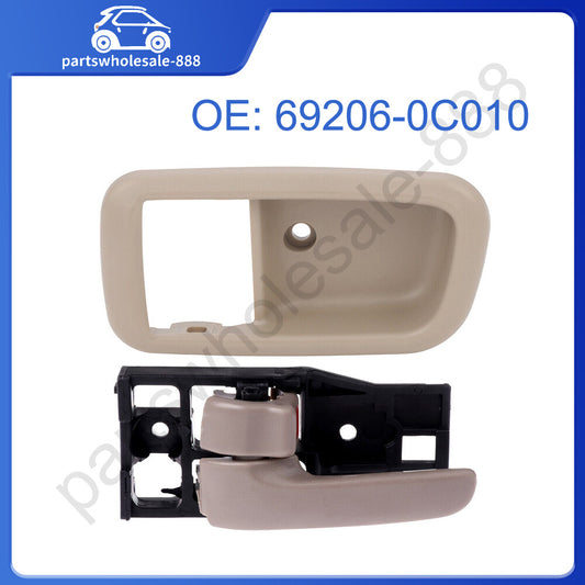 Interior front left door handle with baffle suitable for Toyota Tenderra 2000 - 2006