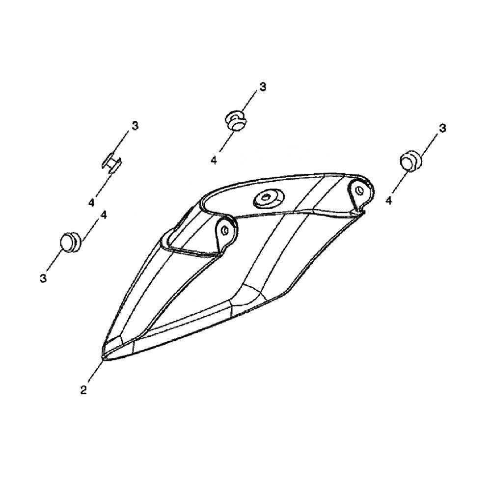 Motorcycle for Triumph Trophy 1215 / SE Front Fender Extension Mudguard Extender