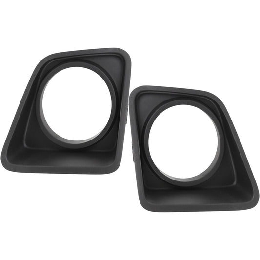 For 14-20 for Toyota Tundra Left Right Fog Light Cover Cap Front Bumper Bezel Trim