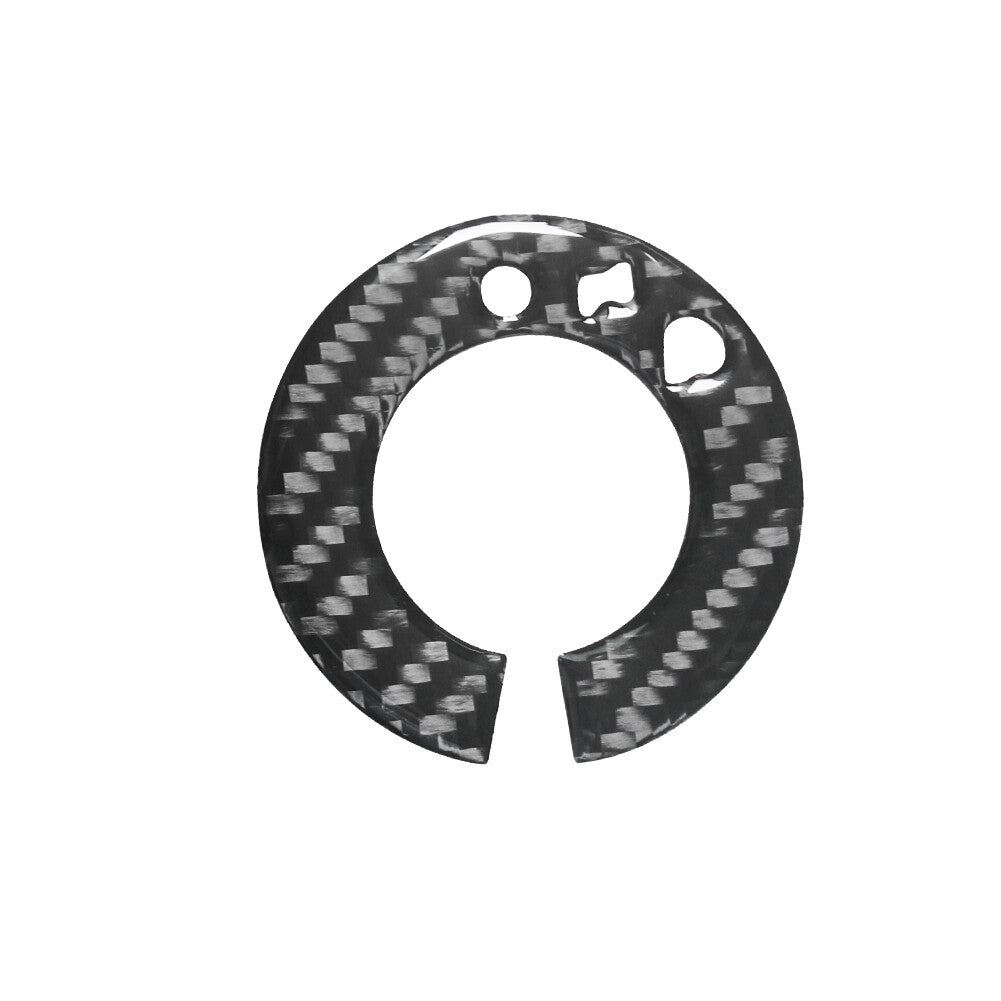 Carbon Fiber Interior Dim Light Control Cover Trim for Ford Fiesta 2011-2015