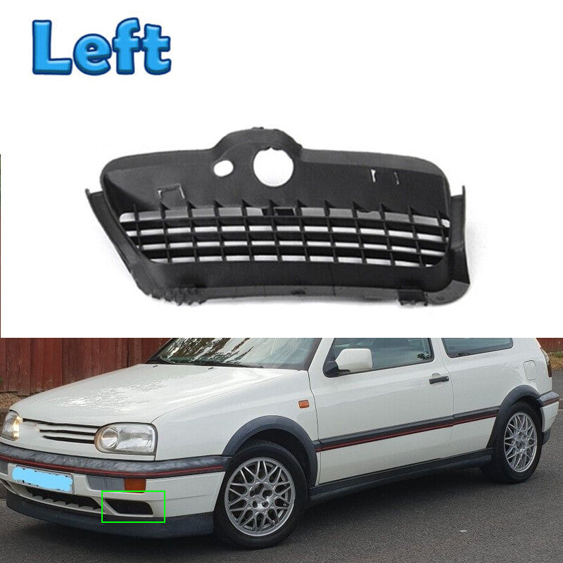 Front Bumper Lower Grille Left for VW for VolksWagen for Golf MK3 1993-1998