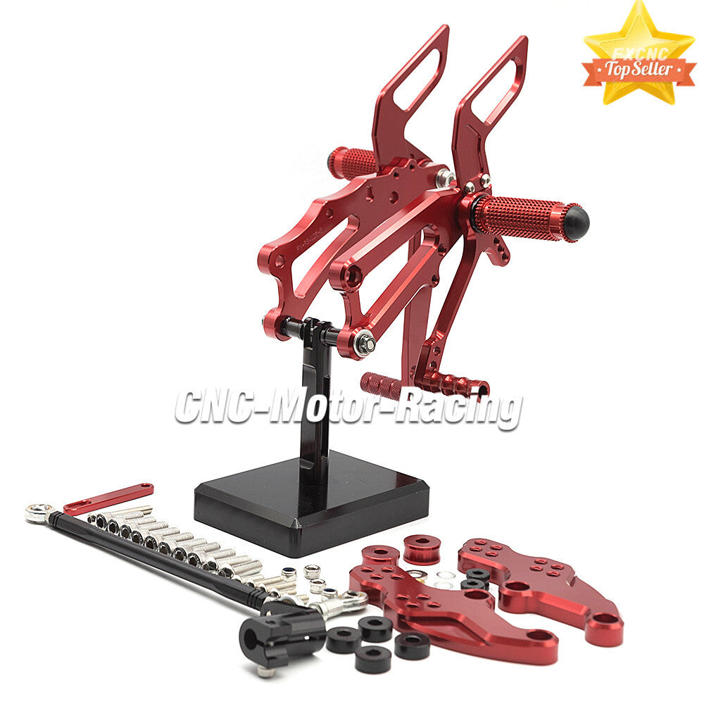 The red CNC gear feet are suitable for GPR125 RS4 125 4T 2011-2016.