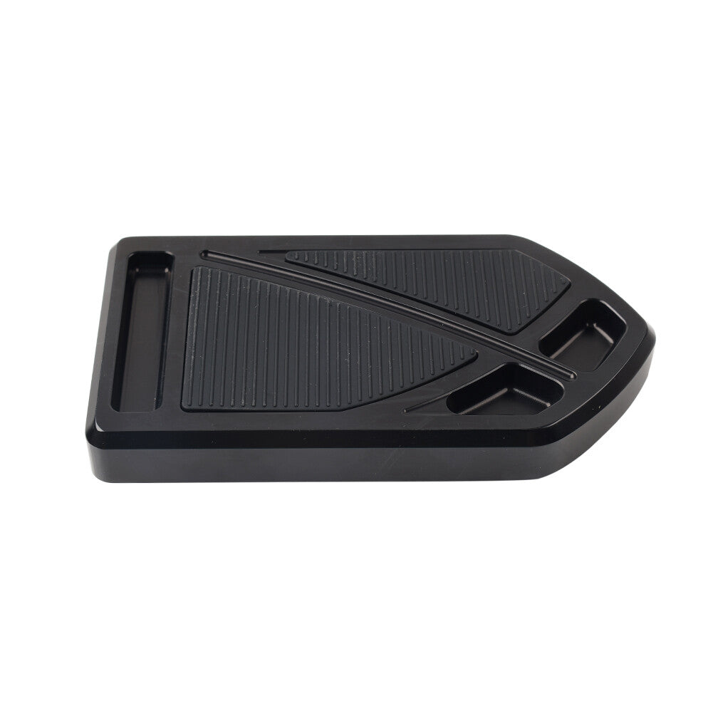 CNC Large Brake Pedal Pad Cover for Harley Touring Street Road Glide Softail FL