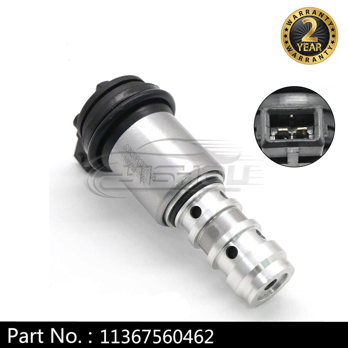 11367560462 Engine Variable Valve Timing (VVT) Solenoid Valve Suitable for BMW 4.4L and 4.8L Engines
