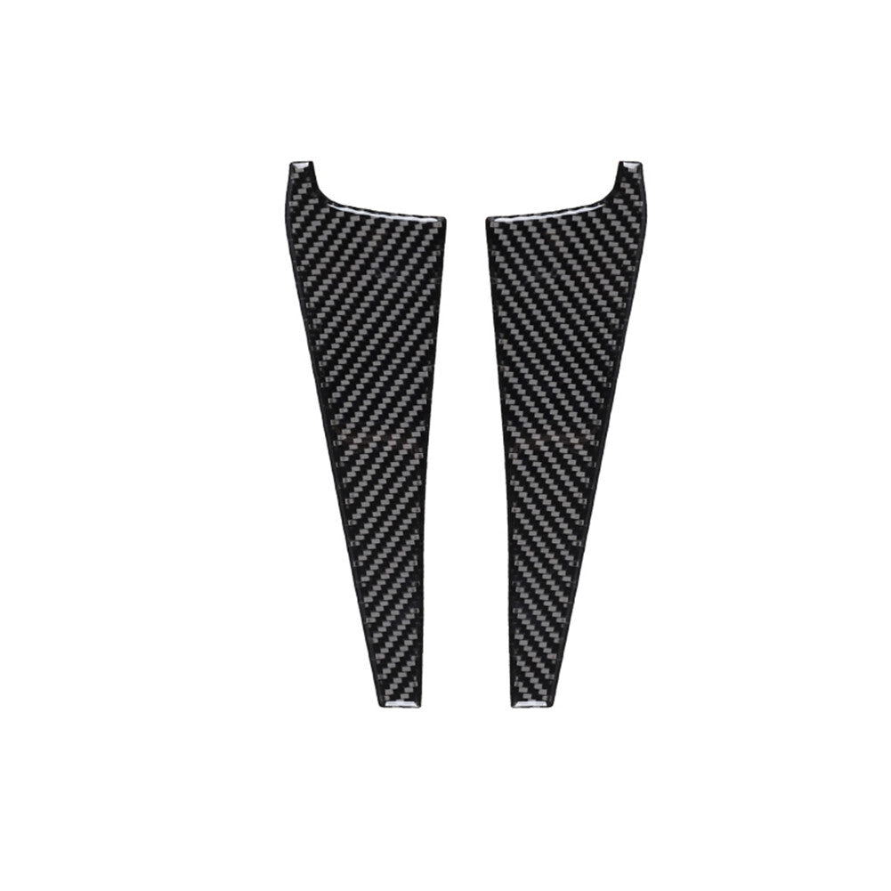 2x Carbon Fiber Interior Door Armrest Trim Panel for Toyota Supra A90 2019-2022