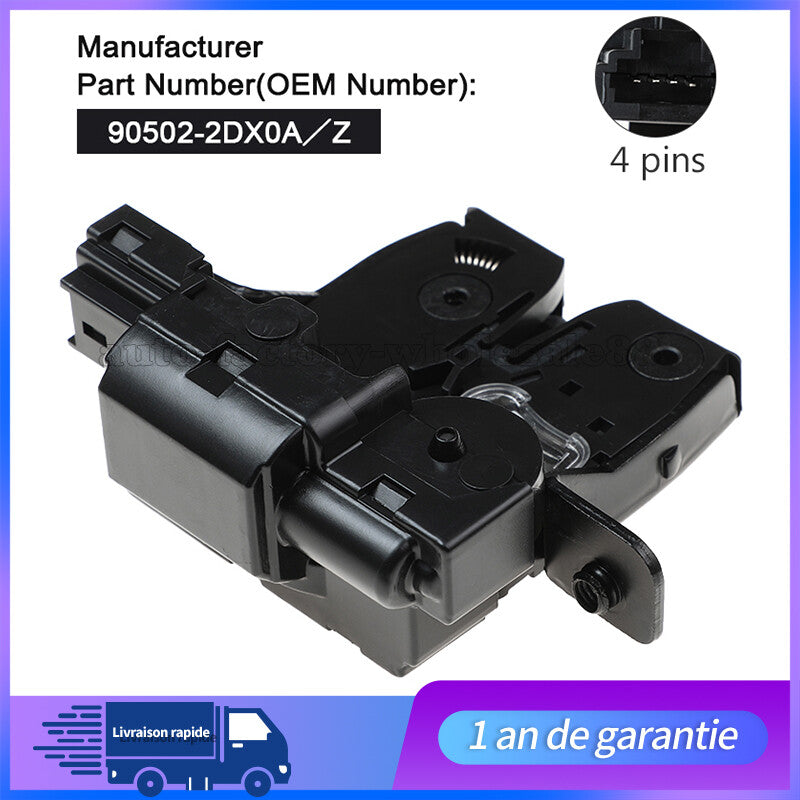 Serrure De Coffre Hayon pour for NISSAN QASHQAI MICRA K12 TIIDA 905022DX0A Neuf