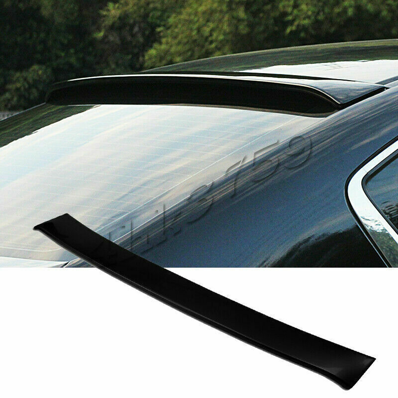 for Honda Accord 2008-2012 Glossy Black Rear Window Roof Lip Spoiler Visor Wing