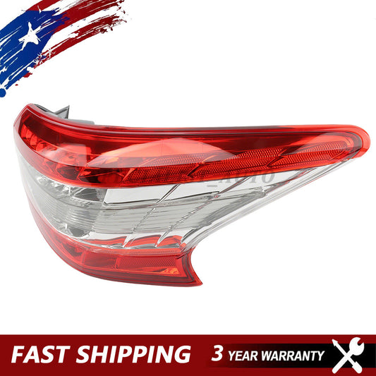 NI2804100 26555-3SG0A for Nissan Sentra Outer Tail Light 2013 2014 Right Side