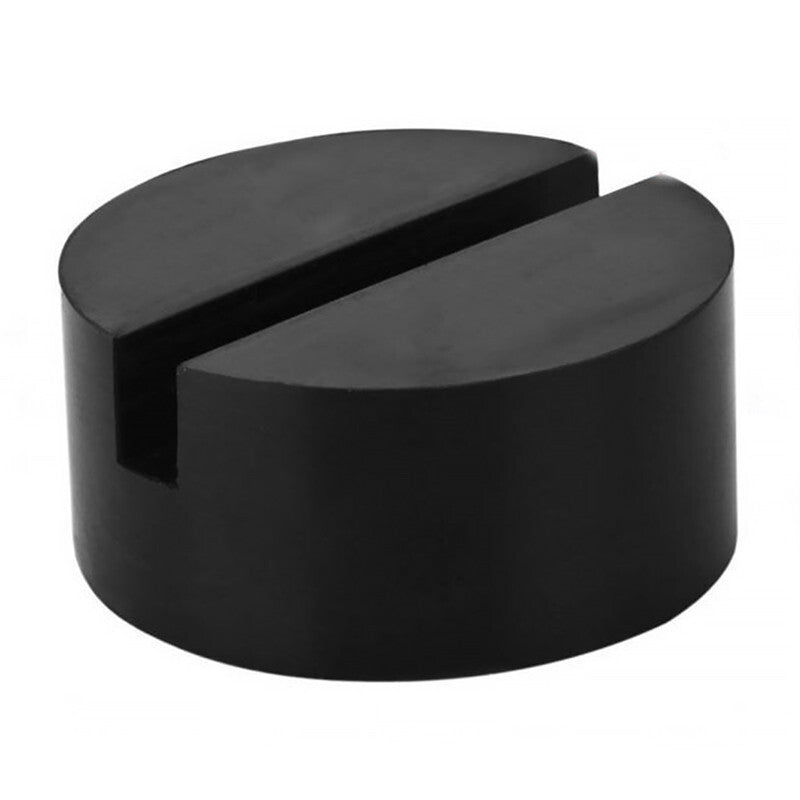 2x Car Lift Jack Stand Rubber Pads Thicken Black Rubber Slotted Floor Jack Mat