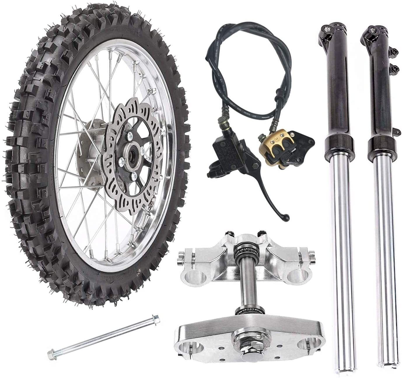 Triple Shock fork, 14-inch wheels, 60/100-14 tires, rims, CRF70 SSR bicycle, Taodao.