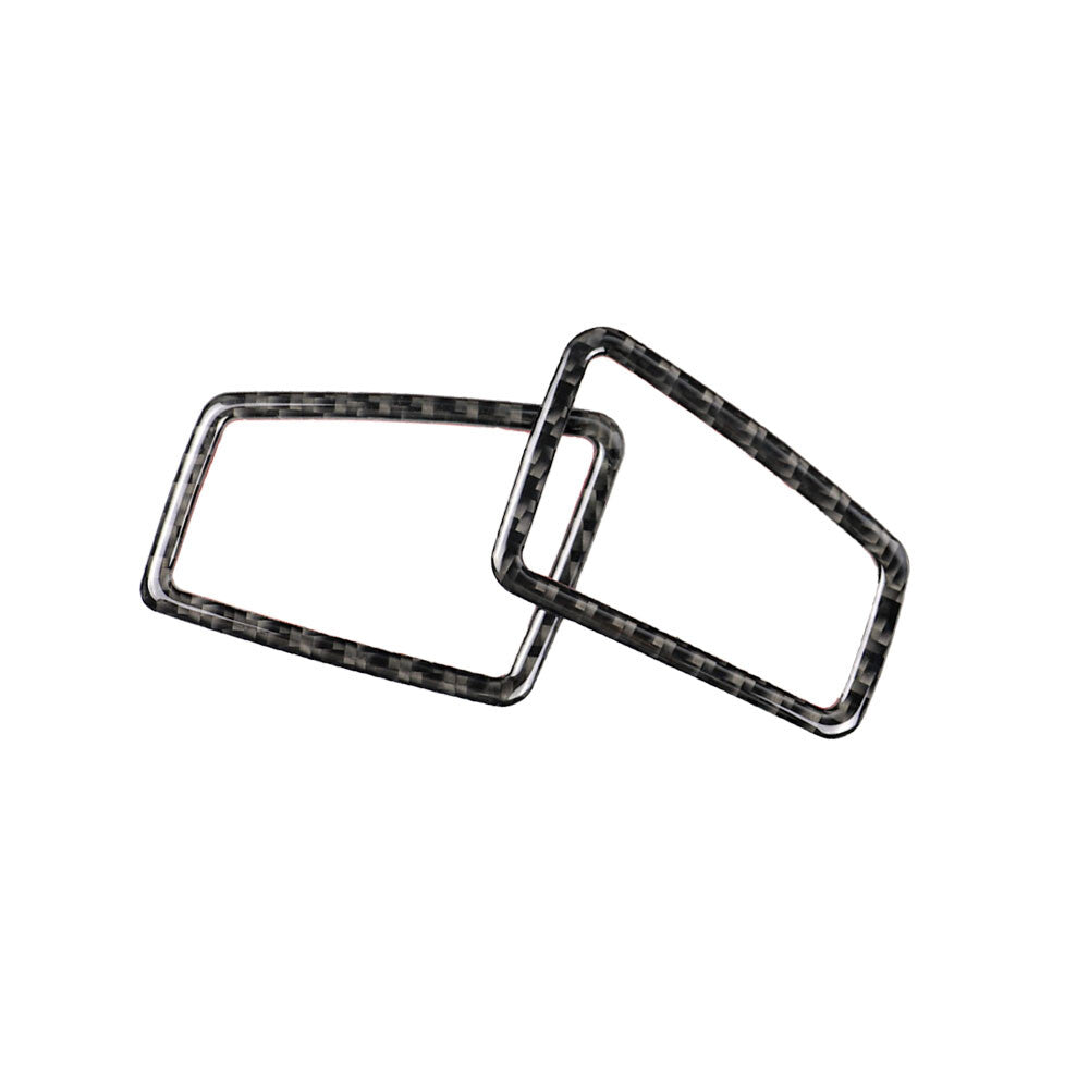 Carbon fiber side air outlet trim for BMW 3 Series E90 E92 2005-2012