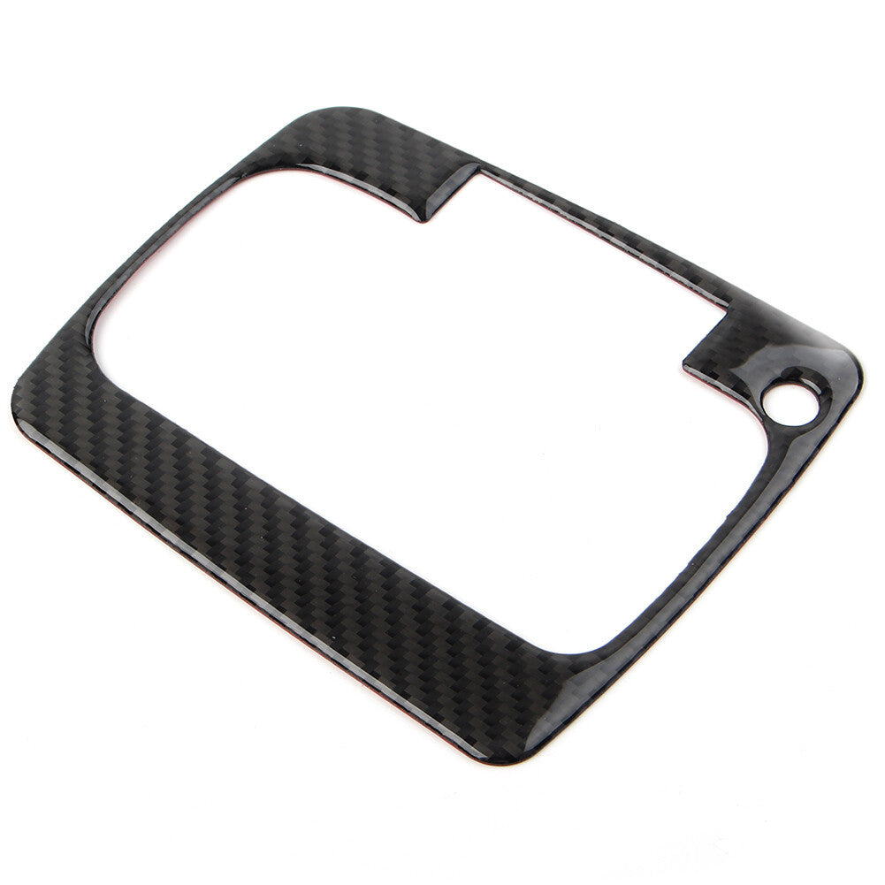 LHD Carbon Fiber Central Console Gear Shift Panel Trim Fit for Subaru Forester 13-18