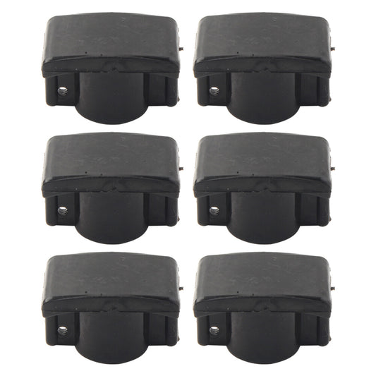 6 pcs Black Hydraulic Cam Chain Tensioner Nylon Pad for Harley Big Twin 07-2017