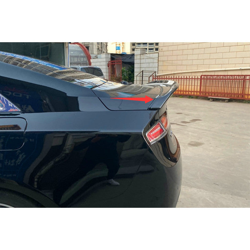 1P for Lincoln MKZ 2013-2020 Sedan Rear Door Trunk Lip Spoiler Wing Glossy Black