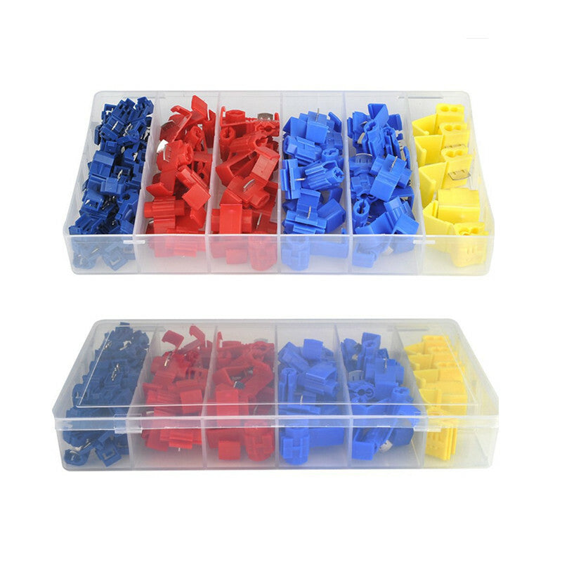 Car Electrical Insulated Wire Connectors Solderless Quick Splice Snap Crimp Butt