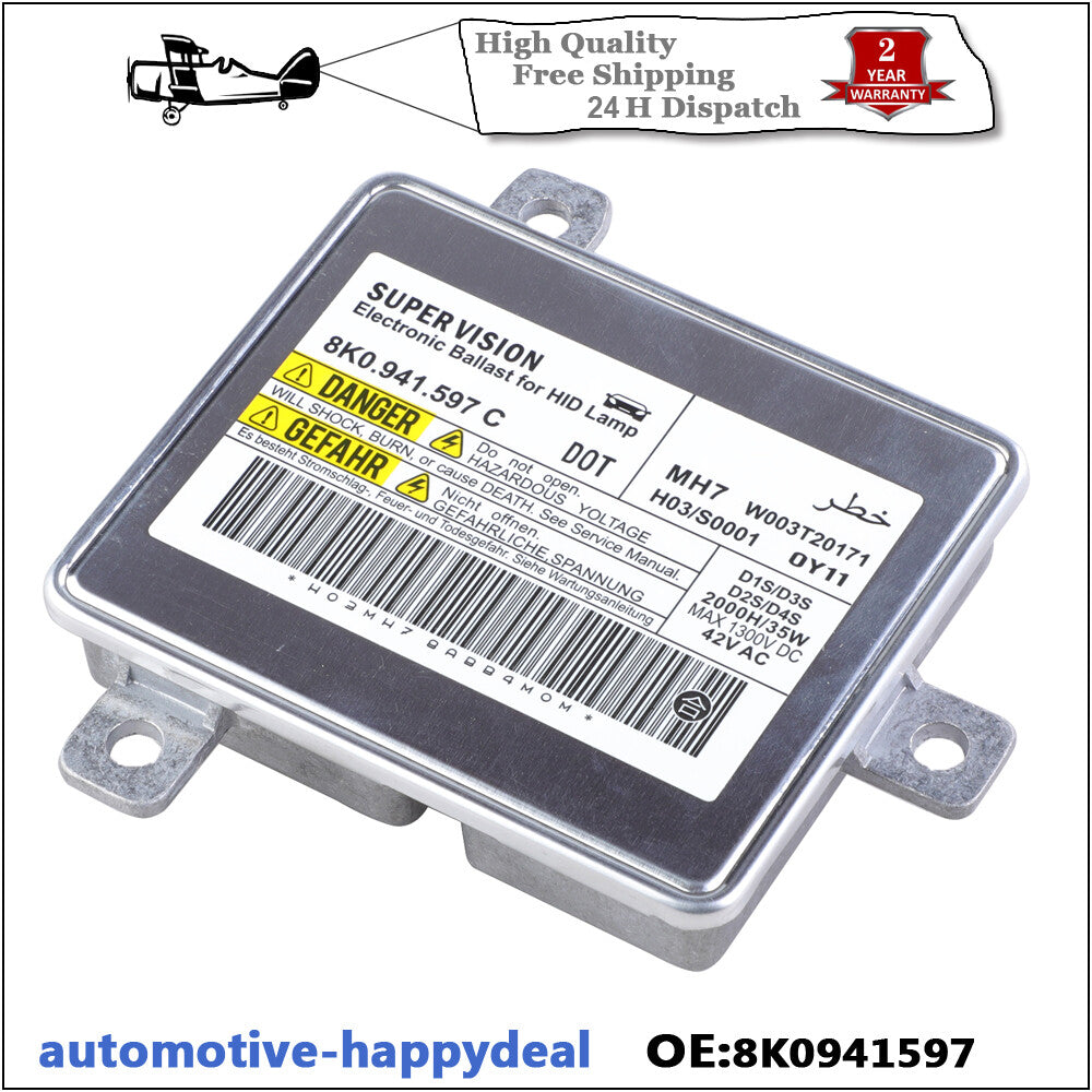 for AUDI A1 A3 A4 A5 A6 Xenon Headlight Ballast Control Unit Module 8K0941597E