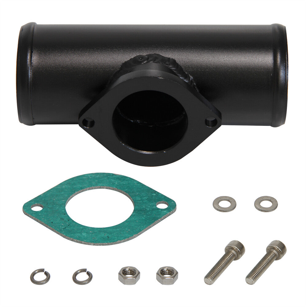 Type-S RS Style 2.25 Aluminum Turbo Blow Off Valve Flange Tube Adapter Pipe BK