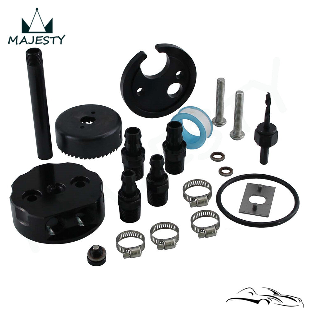 Diesel Parts Fuel Tank Gas Sump Integrated Return Kit for FASS Airdog