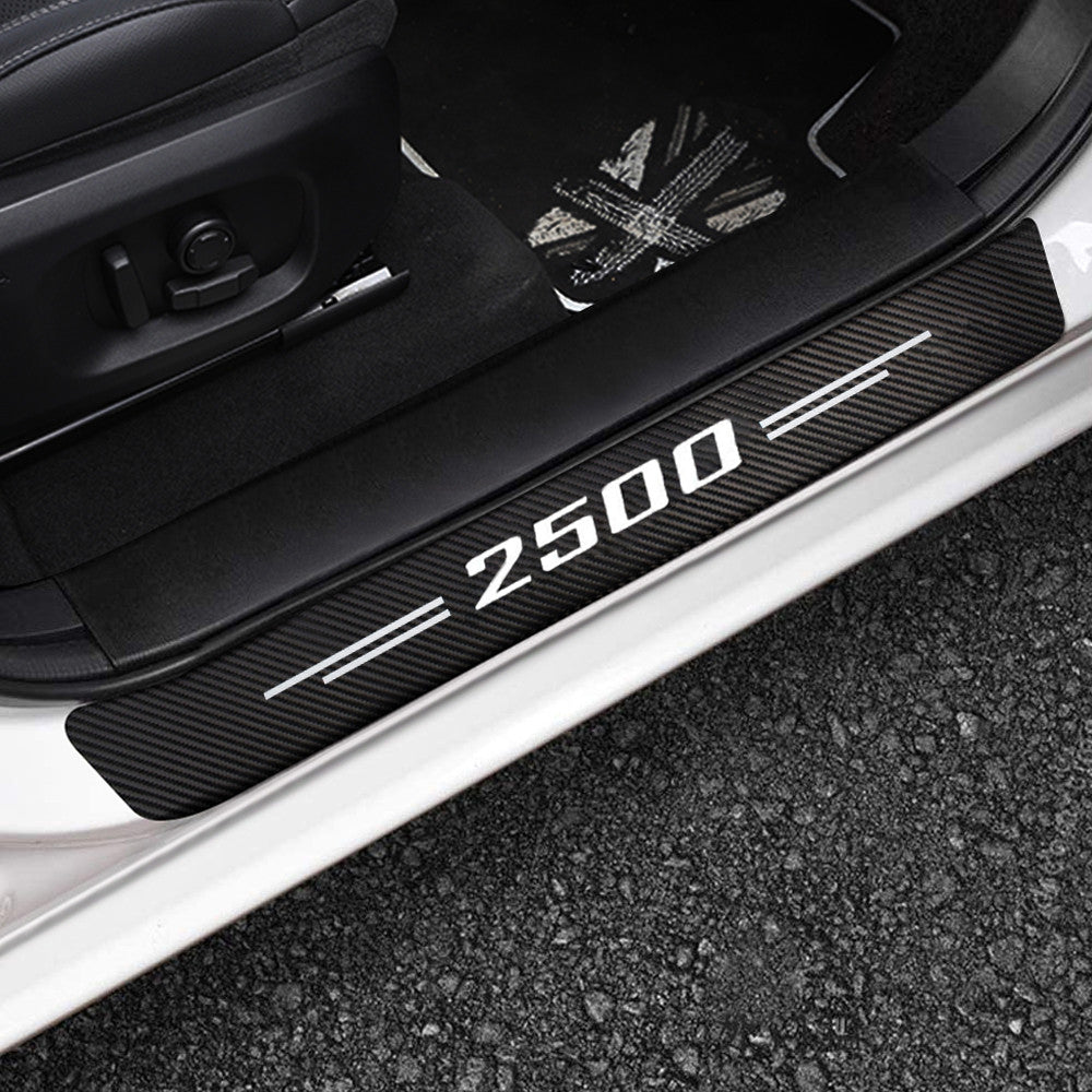 4x for Ram 2500 Truck Cab Accessories Door Sill Step Plate Scuff Cover Protector