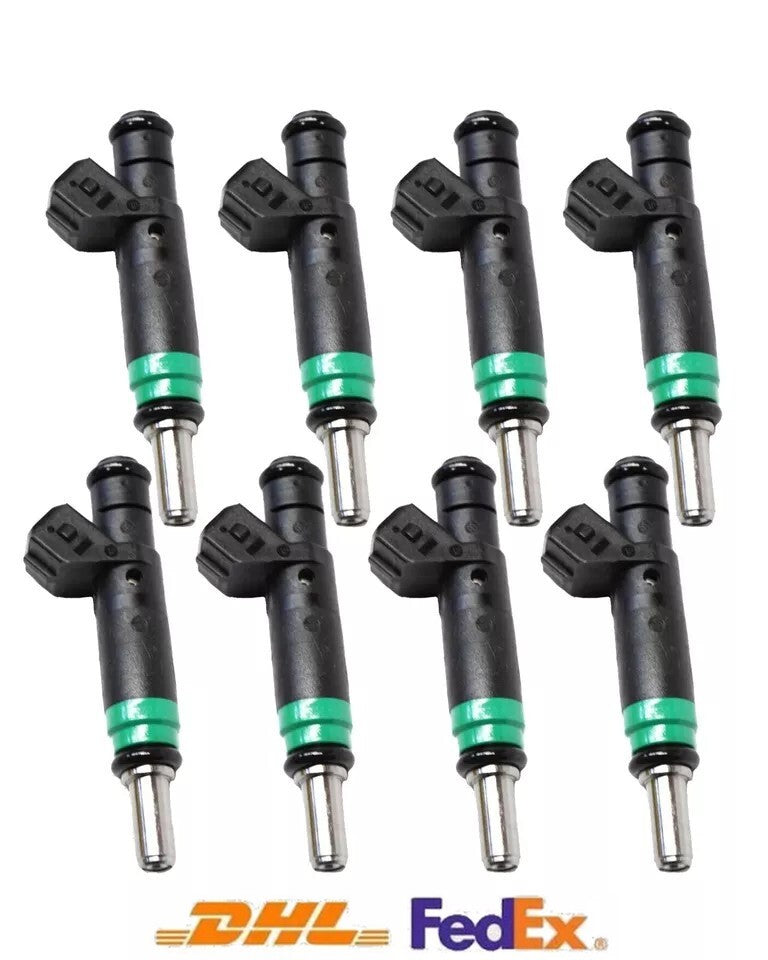8Pcs 4-Hole Fuel Injectors for BMW 750Li 4.8L V8 2006-2008 13647525721