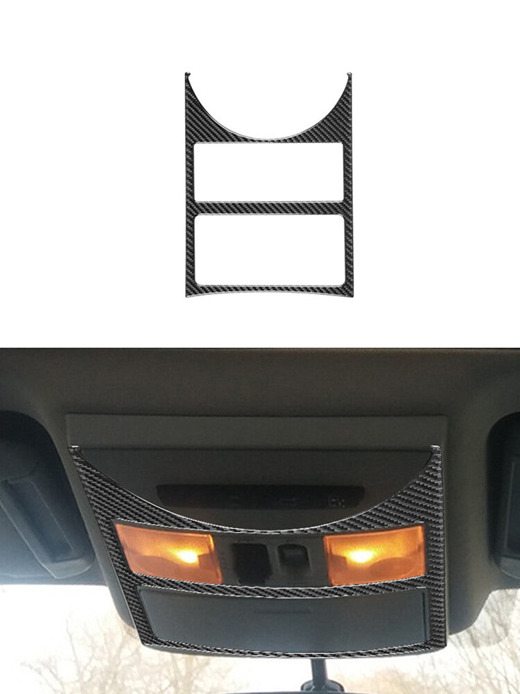 for Nissan Quest 2004-2006 Car Ceiling Light Frame Trim Cover TypeB Carbon Fiber