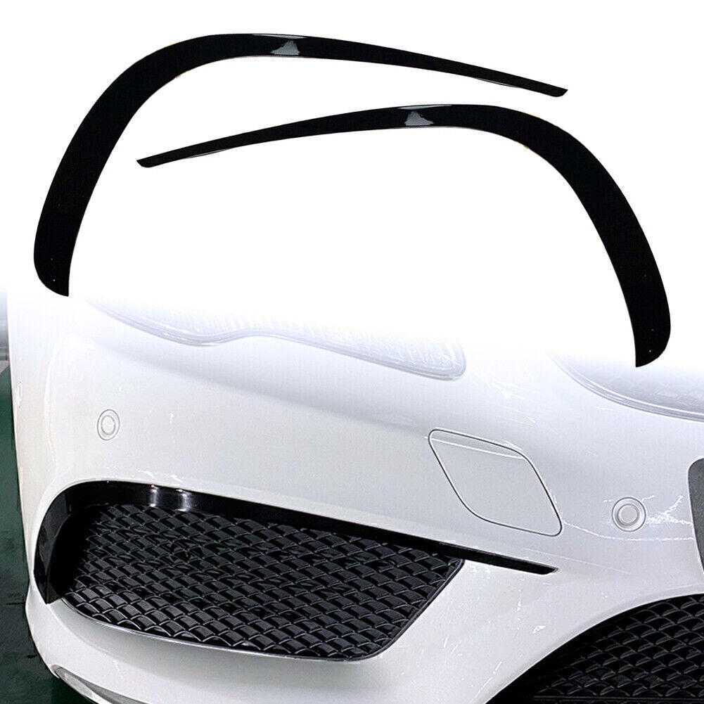 Front Bumper Lip Splitter Spoiler for Mercedes-Benz E-Class Coupe C207 2013-2016